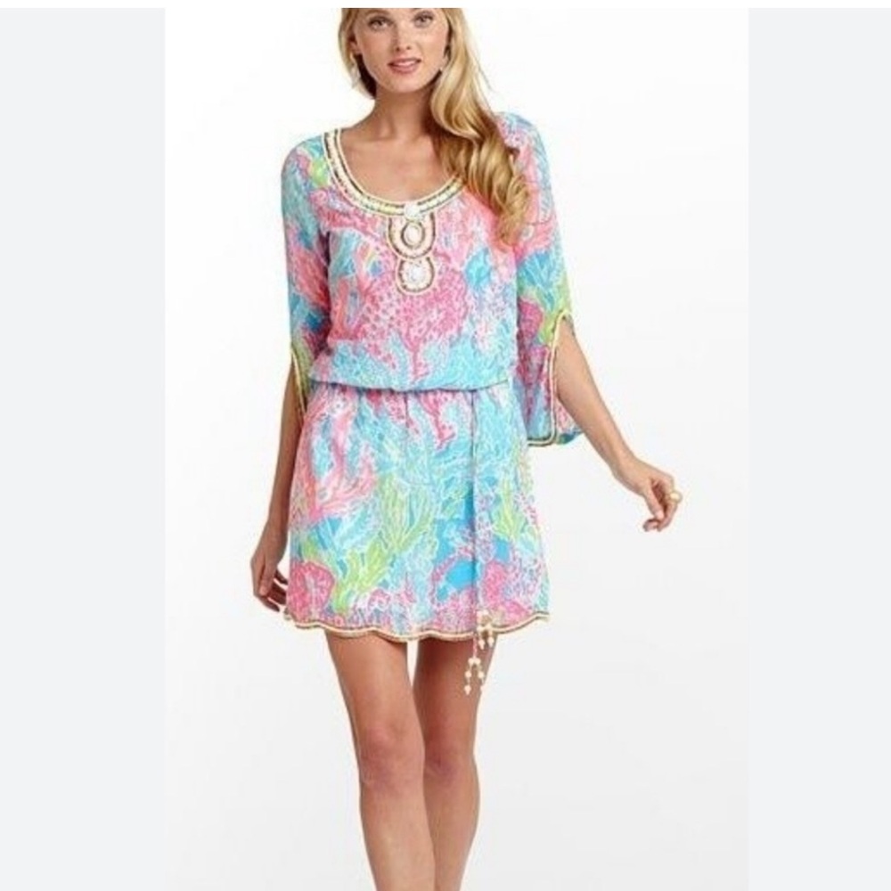 *HTF* Lilly Pulitzer Delisa Dress in Let’s Cha Cha  HOLY GRAIL ITEM!!